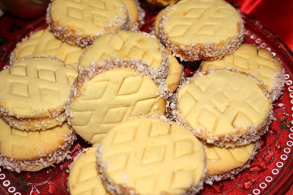 Photo of Pudding-Kekse mit Kokos