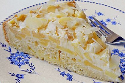 Photo of Gefüllter Pudding Apfelkuchen