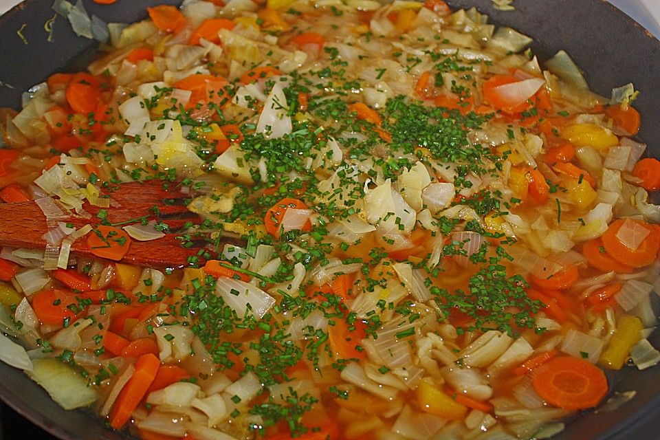 Photo of Kohlsuppe zum Abnehmen