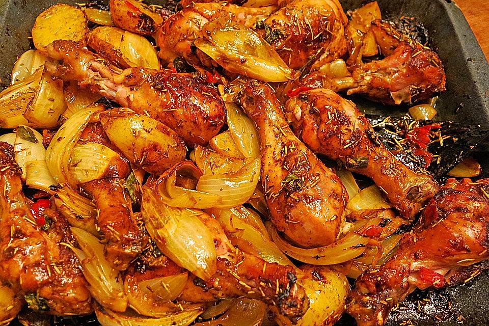 Photo of Hähnchenschenkel mal anders