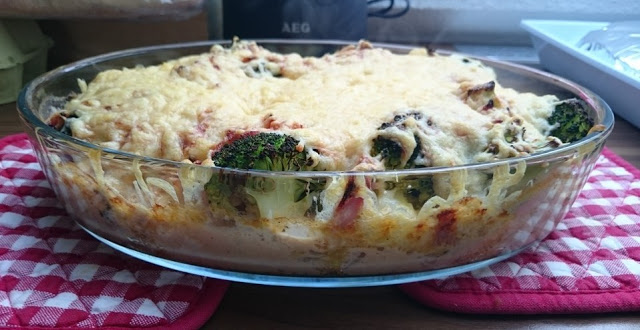 Photo of Brokkoli Kartoffel Gratin mit Schinken