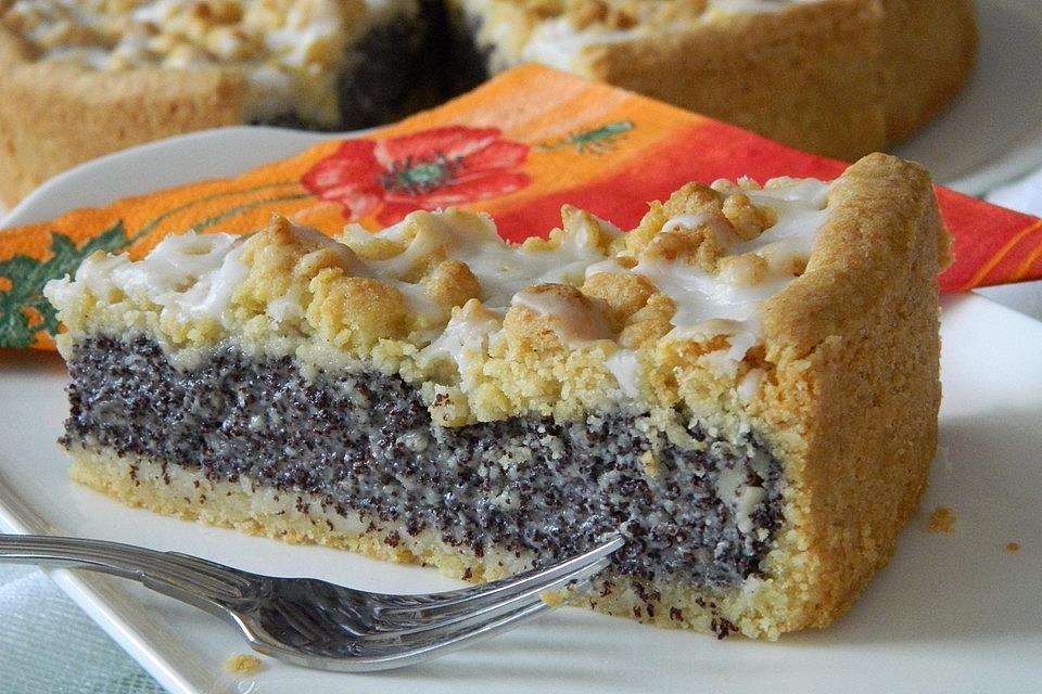 Photo of Mohn-Pudding-Kuchen