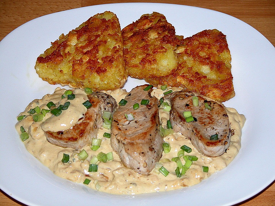 Photo of Schweinefilet in Sahnesauce