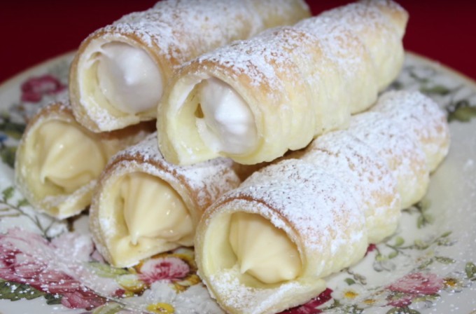 Photo of Schaumrollen mit zweierlei Füllungen