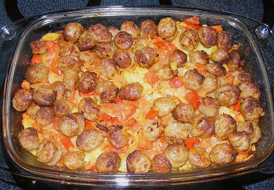 Photo of Kartoffel Bratwurst Auflauf