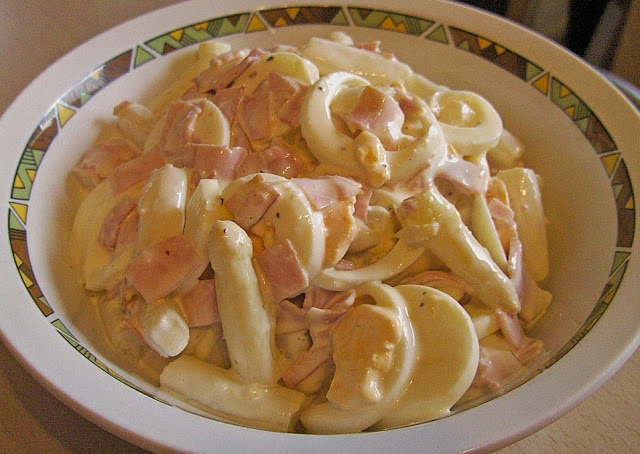 Photo of Spargelsalat mit Schinken und Ei