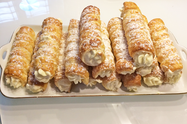 Photo of Schaumrollen mit Vanillecreme