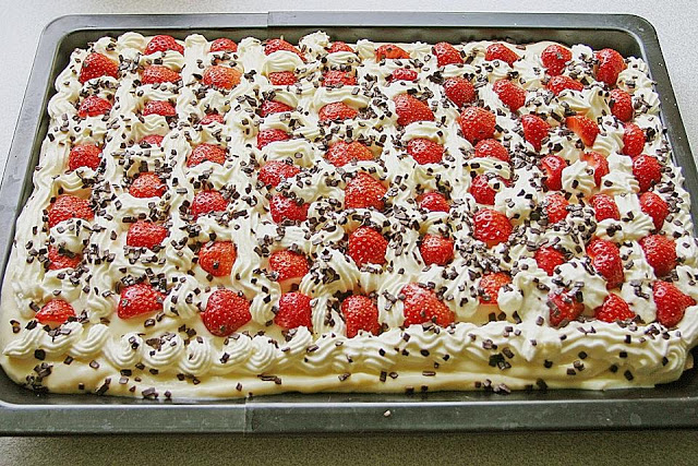 Photo of Erdbeer Vanille Kuchen