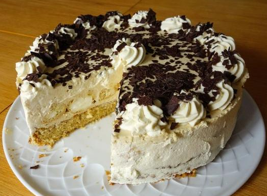 Photo of Windbeuteltorte mit Nußboden und Baileys Sahne