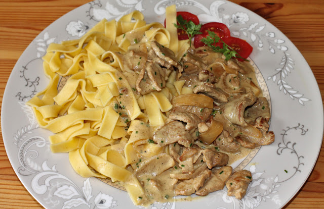 Photo of Geschnetzeltes Schweinefilet in Senfsahne