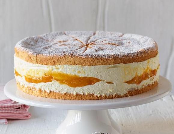 Photo of Käse Sahne Torte mit Mango