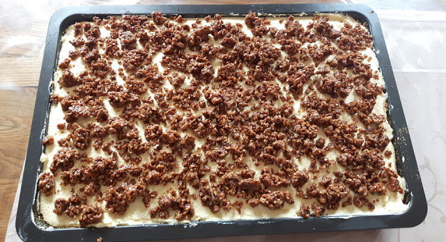 Photo of Blechkuchen “Gebrannte Mandeln”