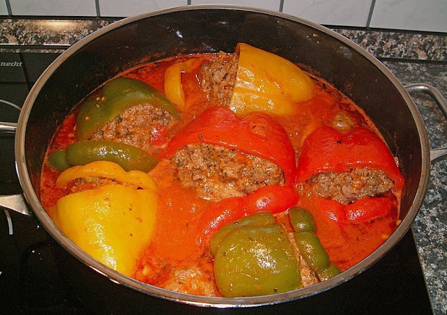 Photo of Gefüllte Paprika nach Uroma Susanne