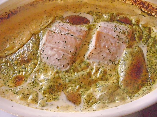 Photo of Lachs Sahne Gratin