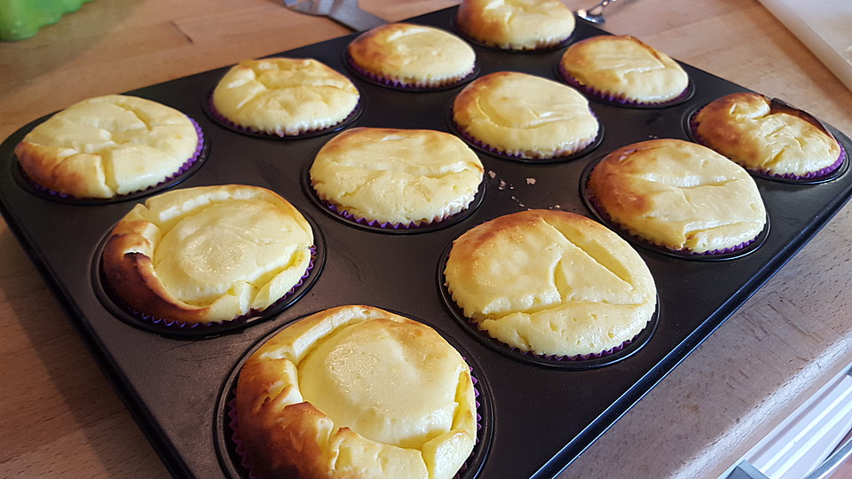 Photo of Schnelle Käsekuchen-Muffins