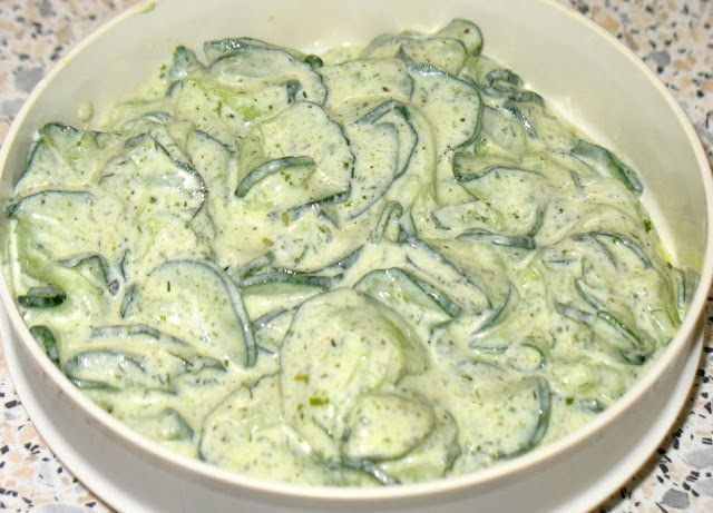 Photo of Schneller Gurkensalat