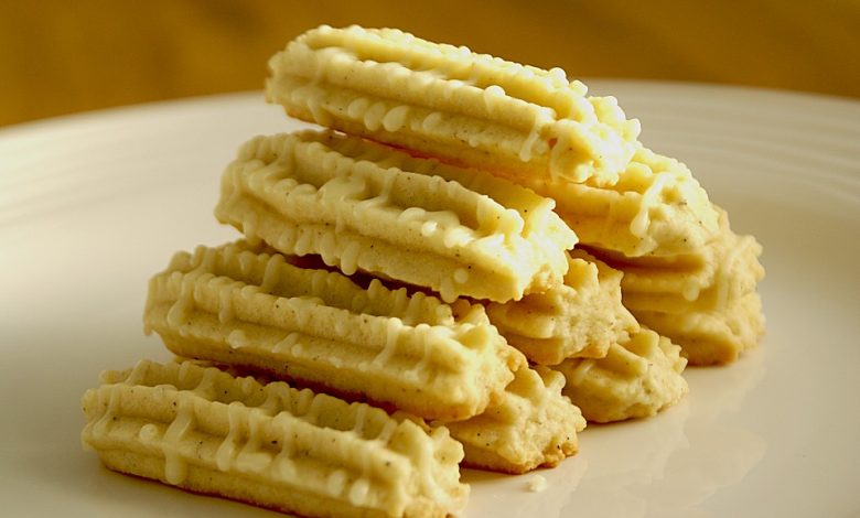 Photo of Leckerer Eierlikör Spritzgebäck