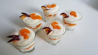 Photo of Schnelles Mandarinen – Quark – Dessert