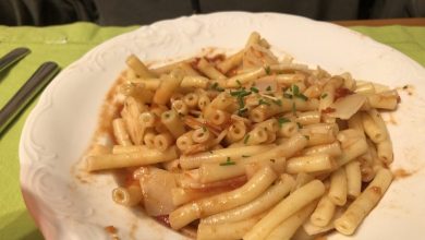 Photo of Makkaroni mit leckerer Soße