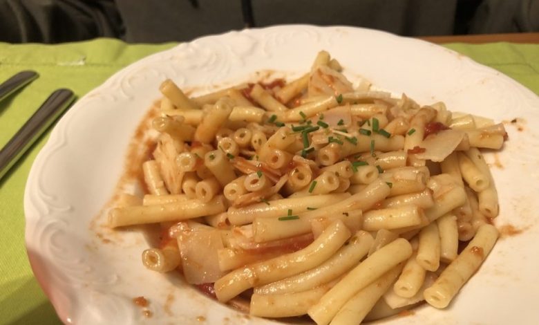 Photo of Makkaroni mit leckerer Soße