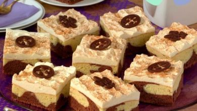 Photo of Saftiger Marmorkuchen mit Schmand