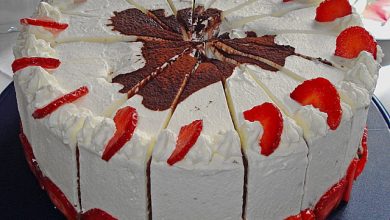 Photo of Gewickelte Erdbeer – Tiramisu – Torte
