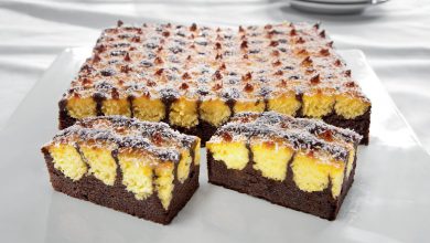 Photo of Lecker Schoko Kokos Blechkuchen