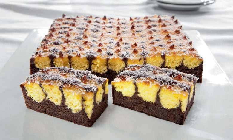Photo of Lecker Schoko Kokos Blechkuchen