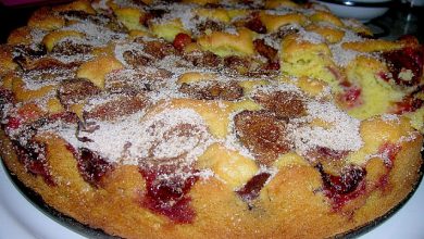 Photo of Versunkener Pflaumen Kuchen