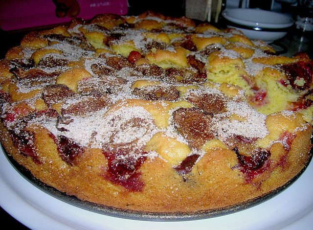 Photo of Versunkener Pflaumen Kuchen
