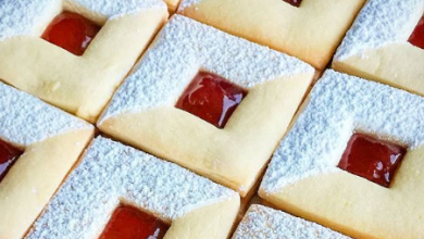 Photo of Marmelade Plätzchen