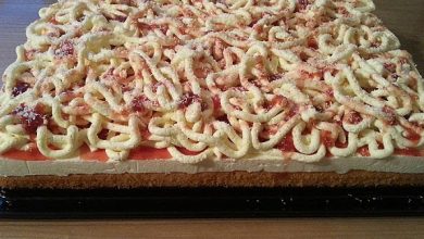 Photo of Spaghetti Blechkuchen