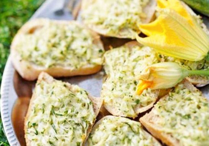 Photo of Genialer Zucchiniaufstrich mit Knoblauch