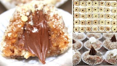 Photo of Schnelle weihnachtliche Nusspralinen