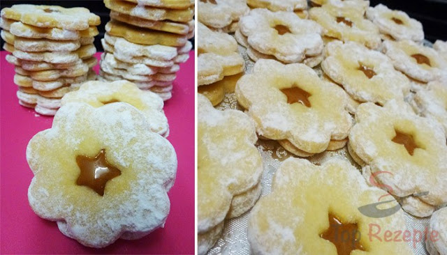 Photo of Kekse mit Karamellcreme