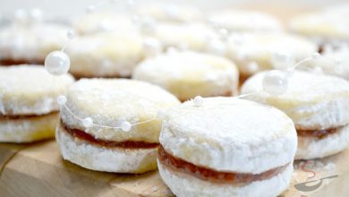 Photo of Vanilleplätzchen mit Konfitüre