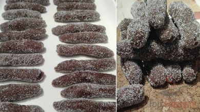 Photo of Schokoröllchen in Vanillezucker gewälzt