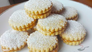 Photo of Zarte Kekse mit Karamell Kondensmilch
