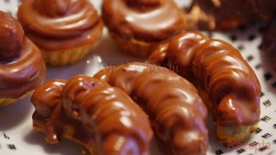 Photo of Nuss Baiser Kipferl mit Schokocreme