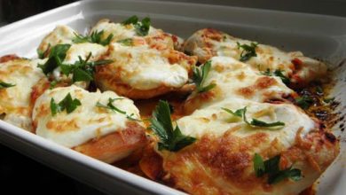 Photo of Hähnchenbrust mit saurer Sahne und Käse