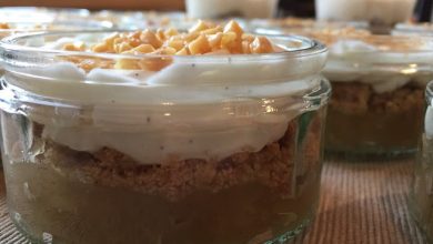 Photo of Weihnachtliches Schichtdessert