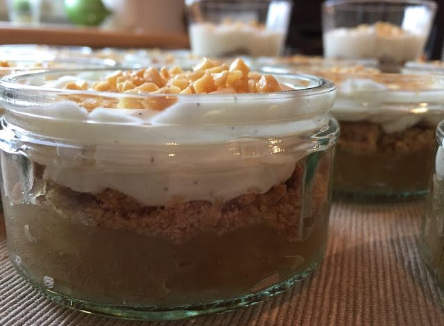 Photo of Weihnachtliches Schichtdessert