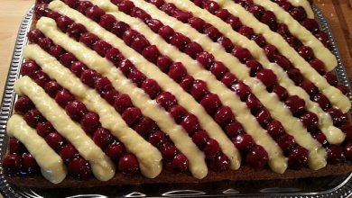 Photo of Sauerkirsch – Vanille – Schnitten