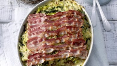 Photo of Wirsing Hackfleisch Auflauf mit Speck