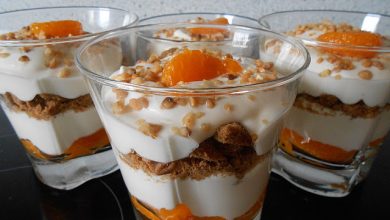 Photo of Spekulatius Mandarinen Quark Creme