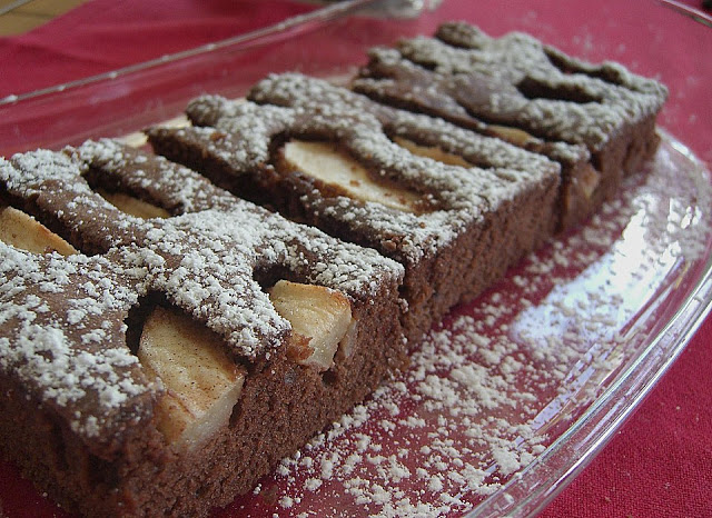 Photo of Schoko – Apfel – Kuchen vom Blech