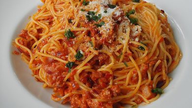 Photo of Ajvar Knoblauch Nudeln