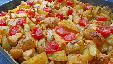 Photo of Hähnchenbrustfilet mit Country Kartoffeln