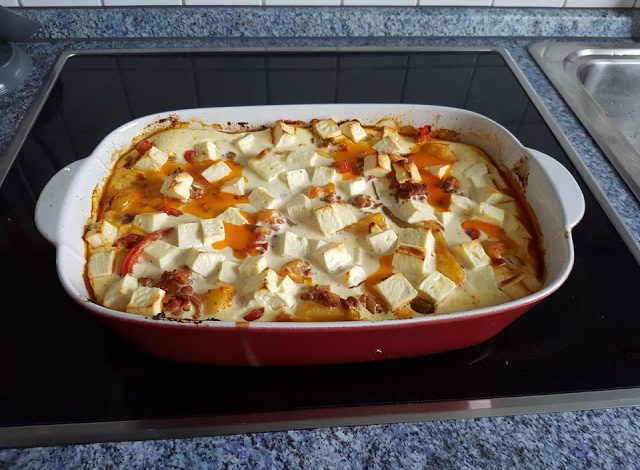 Photo of Kartoffel Hack Auflauf mit Schafskäse