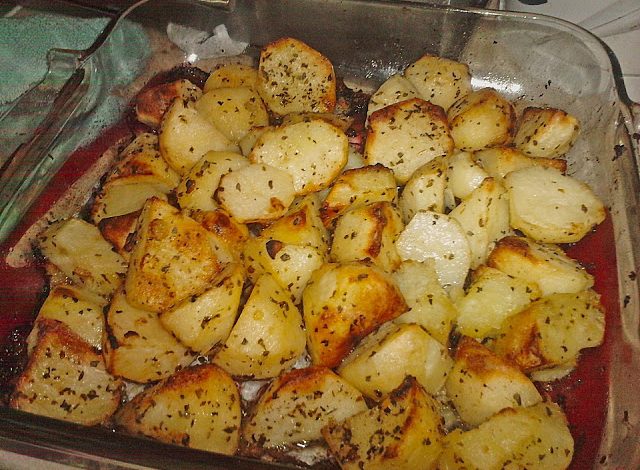 Photo of Griechische Knoblauchkartoffeln